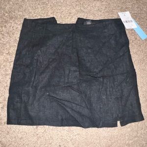Black mini skirt size Small